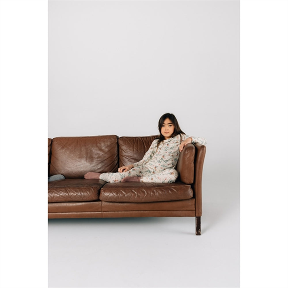 White Swan Bell Aop Holiday Pyjamas