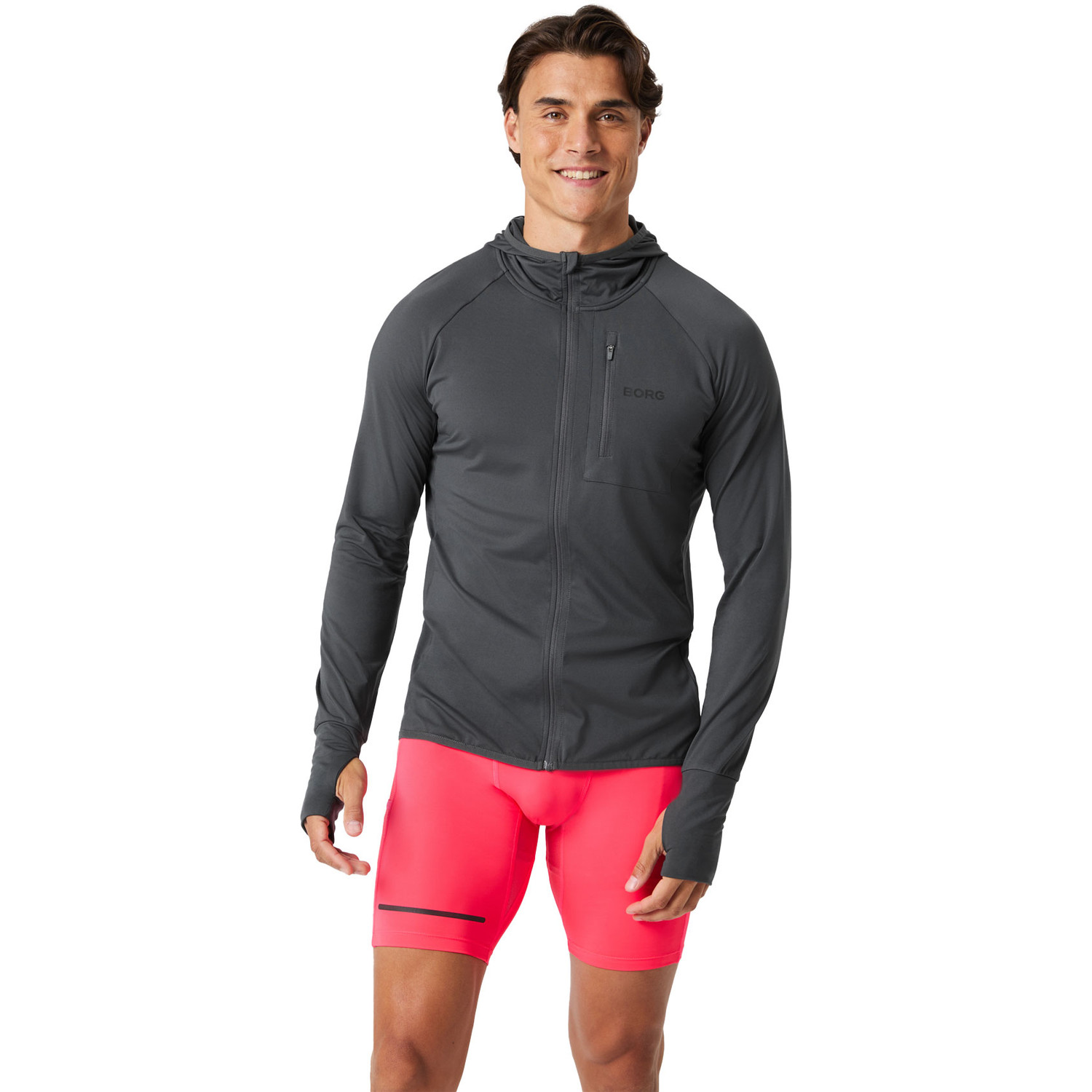Björn Borg Running Midlayer Hood Heren