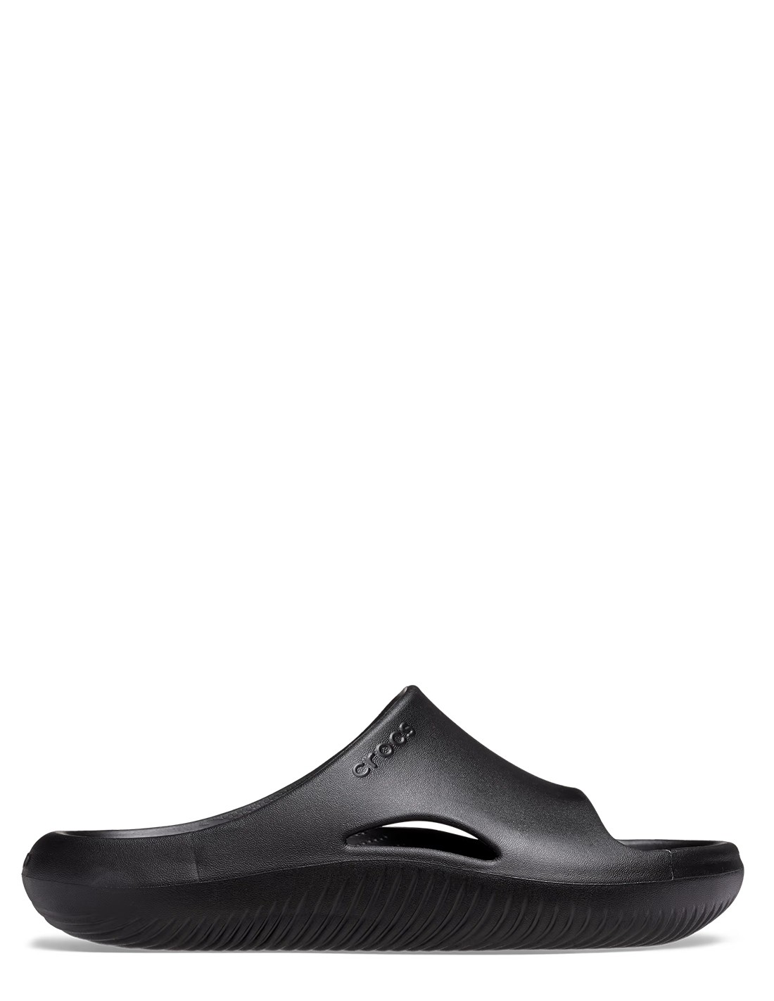 crocs claquettes mixte mellow slide mixte noir