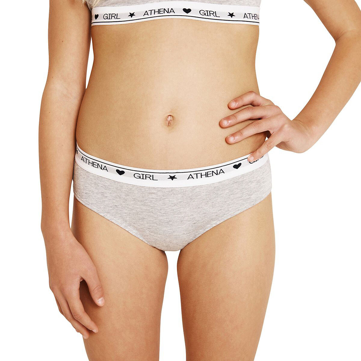 ATHENA<br>Conjunto de 2 calcinhas de algodão