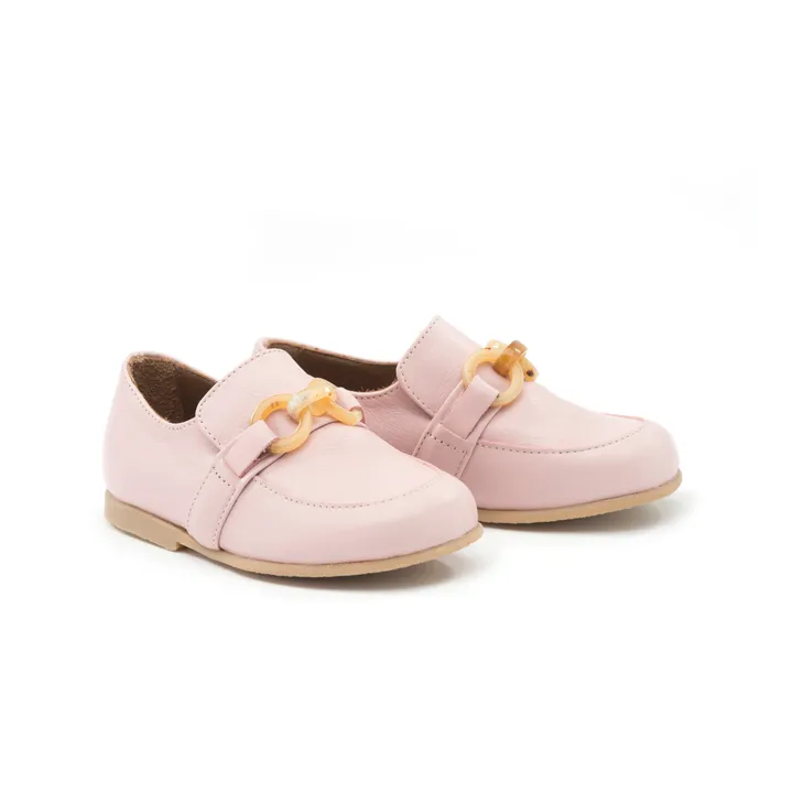 Pèpè Mocassins Cuir | Vieux Rose