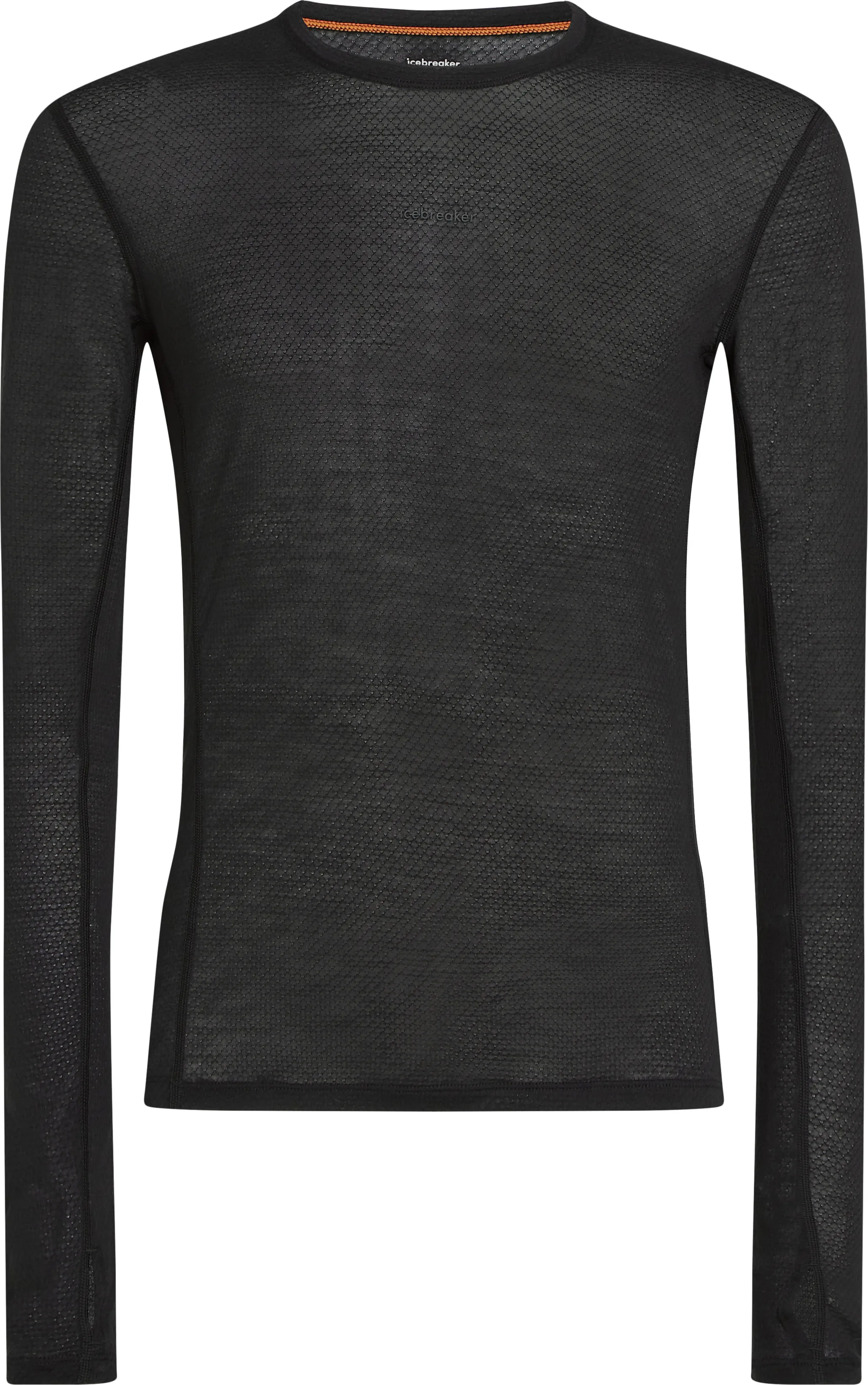 Icebreaker M Mer 75 Cool-Lite Featherlight Ls Crewe Black