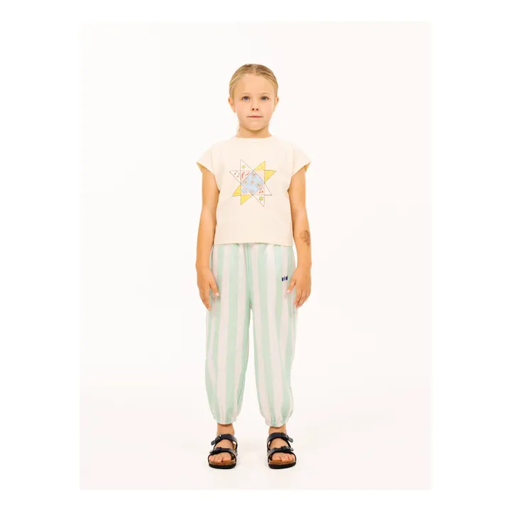 Wander & Wonder T-Shirt Etoile Coton Bio | Crème