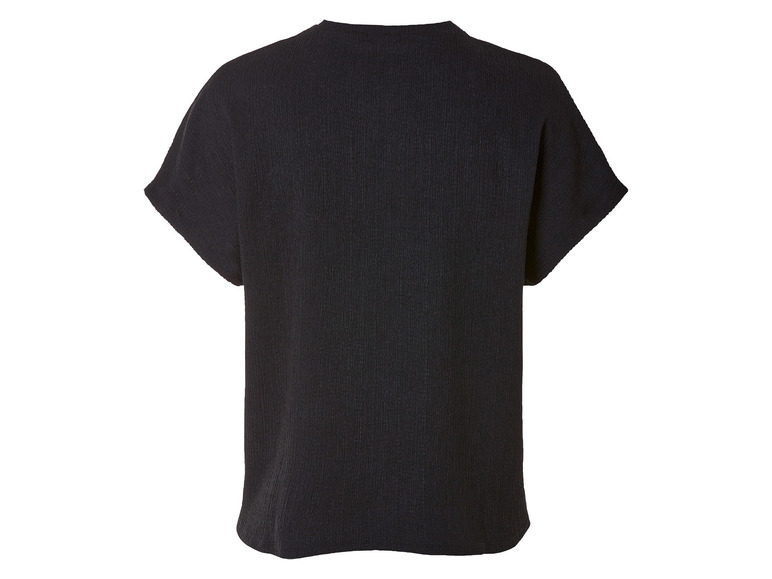 Shirt met modieuze crinkle-structuur