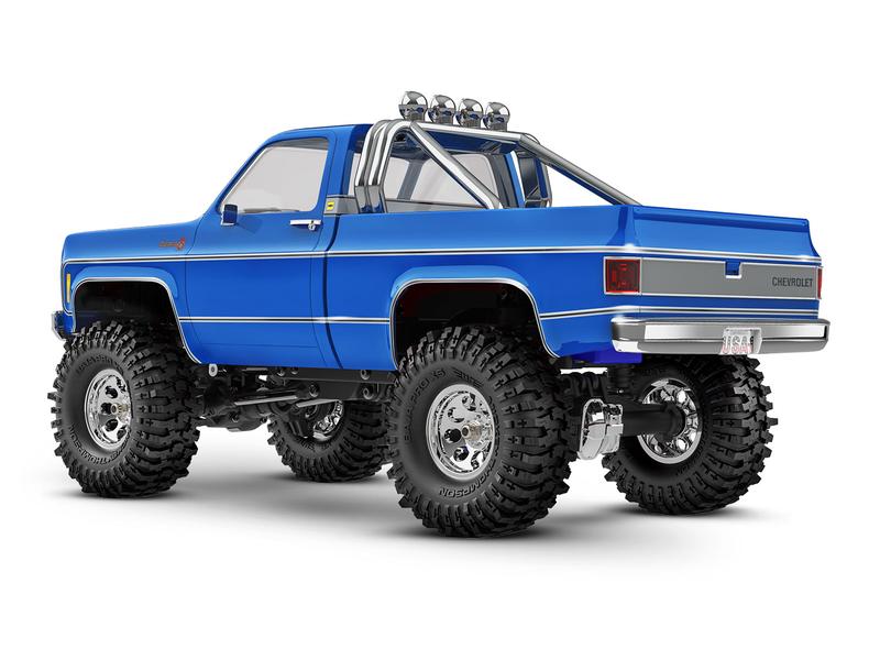 Traxxas Scale Crawler TRX-4m Chevy K10 High Trail Blau, RTR TRX-4 Performance im Mini-Format