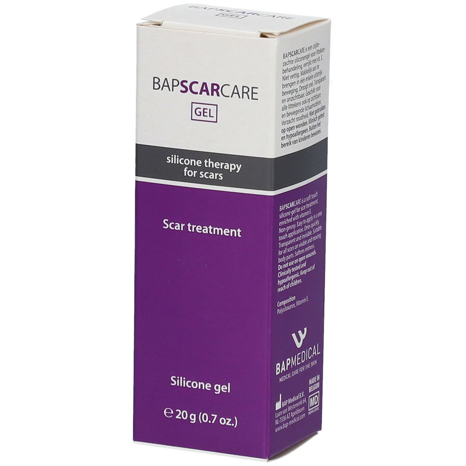 Bap Scar Care Silikol Gel transparent