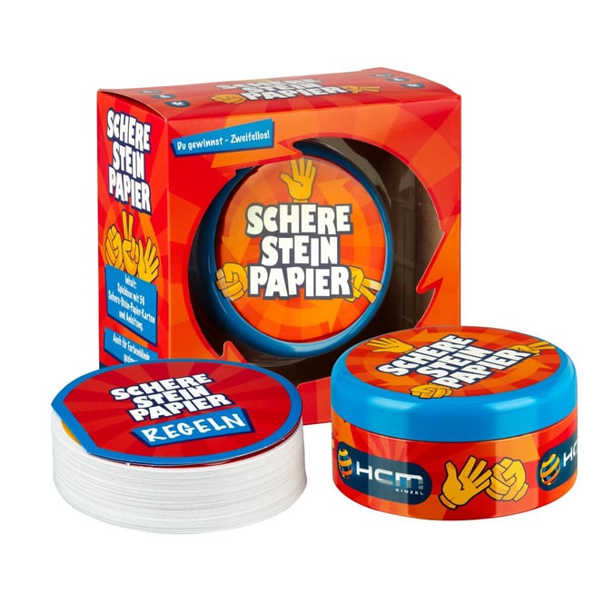 Schere Stein Papier - Du gewinnst - Zweifellos!