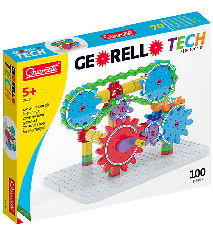 Quercetti Bausatz - Georello Tech - 100 Teile - 06136