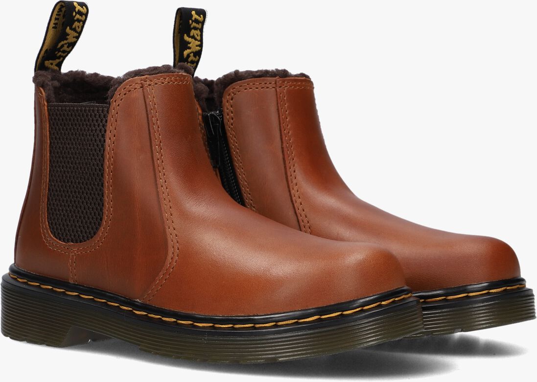 DR MARTENS bruine dr martens chelsea boots 2976 leonore k