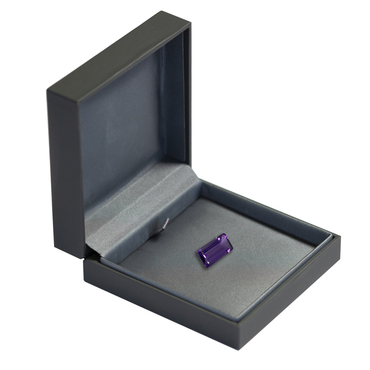 Amethyste rectangle pans coupés