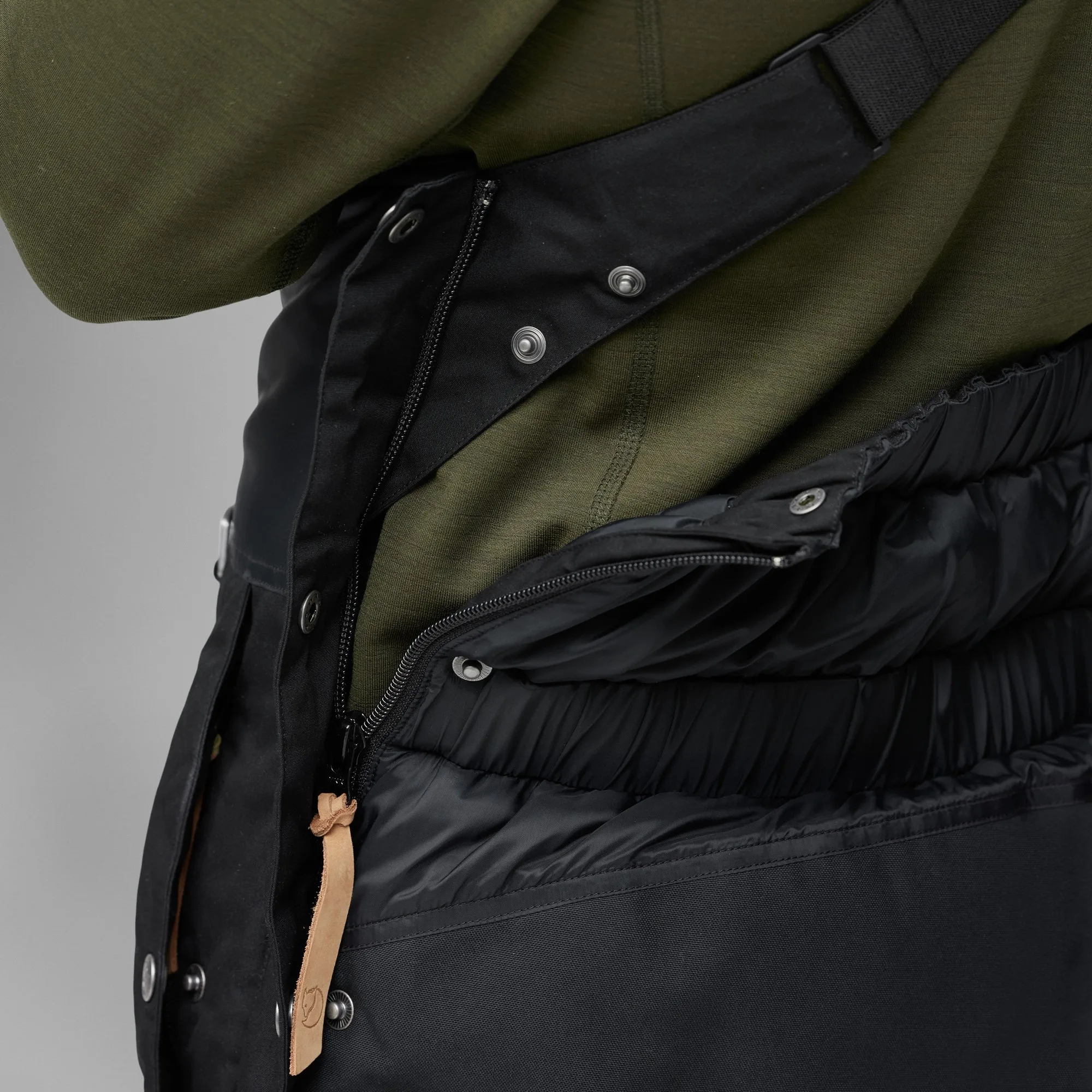 Fjällräven Polar Bib Trousers M Black