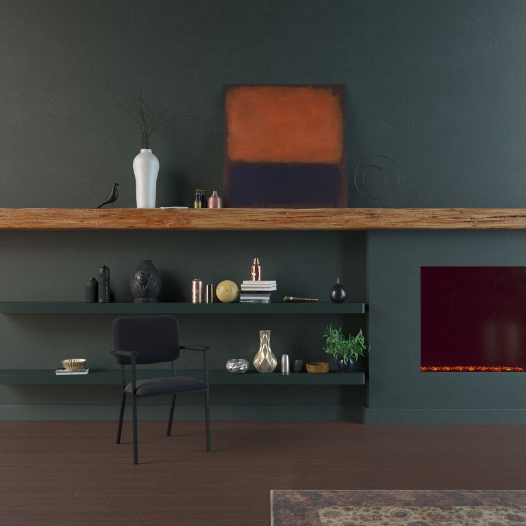 Studio HENK Co Armchair stoel met zwart frame/zwarte armleuning Hallingdal 65 - 190