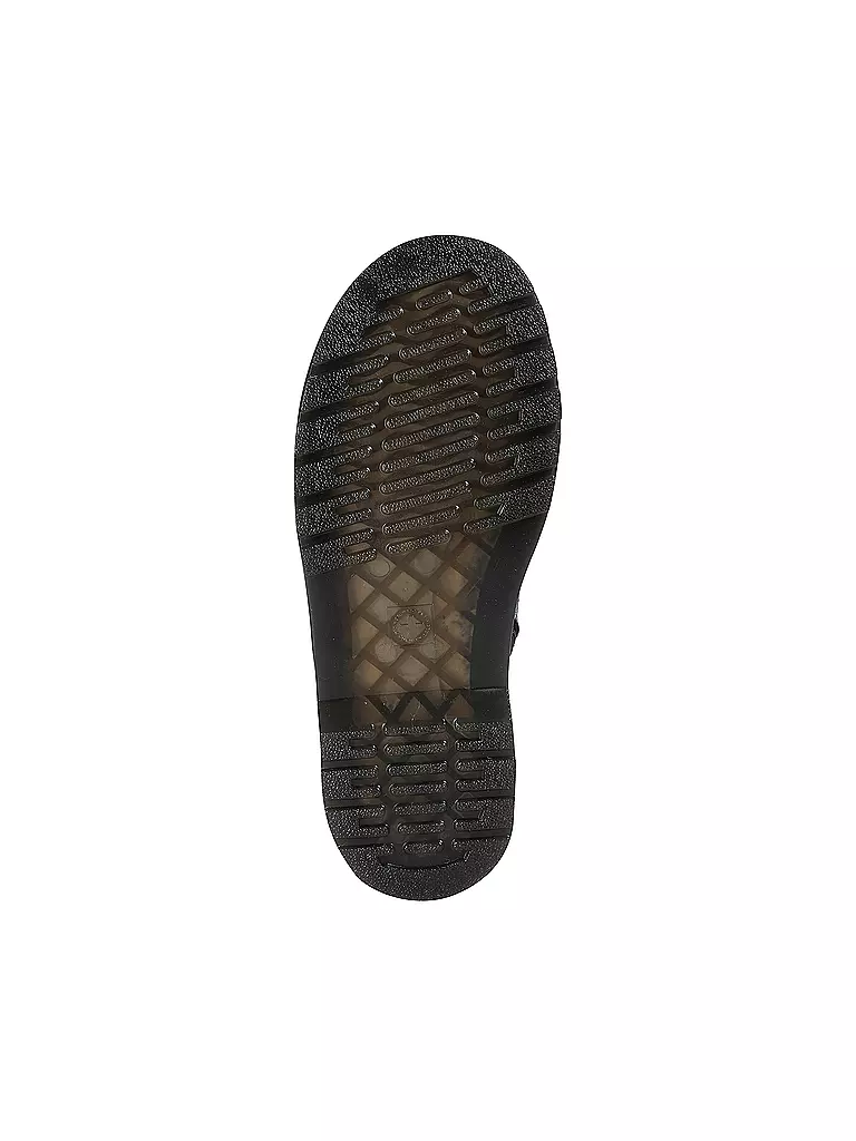 DR. MARTENS Mädchen Schnürboots 1460 Y SERENA FOIL silber