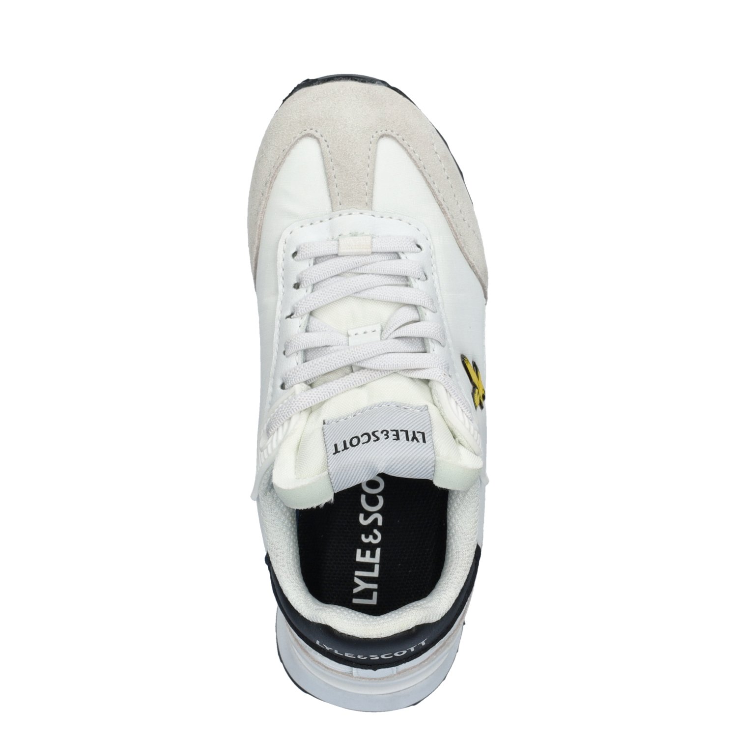Lyle & Scott Wrath jongens sneaker Lyle & Scott Wit