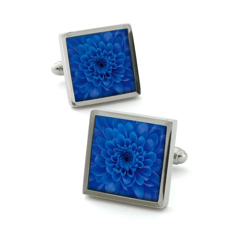 Boutons de manchette, Chrysanthemum navy
