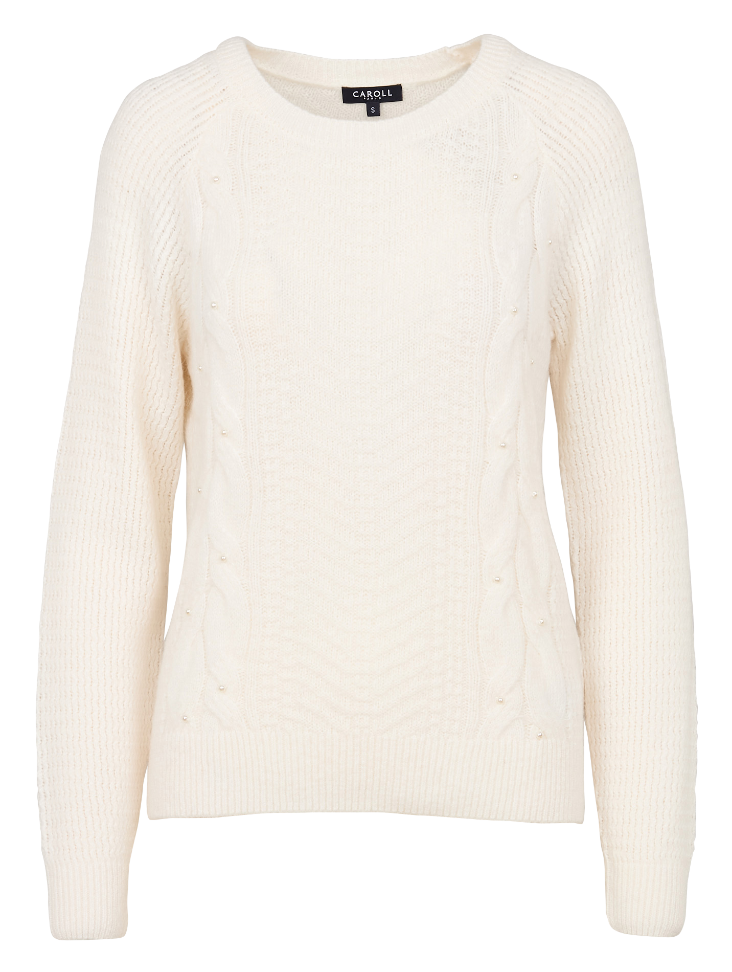 MRONALD - Pull col rond | Blanc