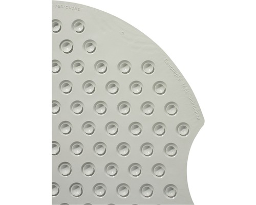 Badmat RIDDER Tecno 38 x 89 cm zilvergrijs
