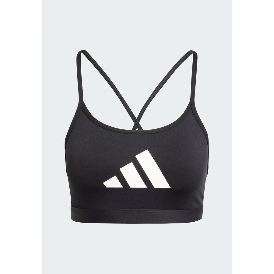 Adidas Aeroreact Big Logo Graphic Bra