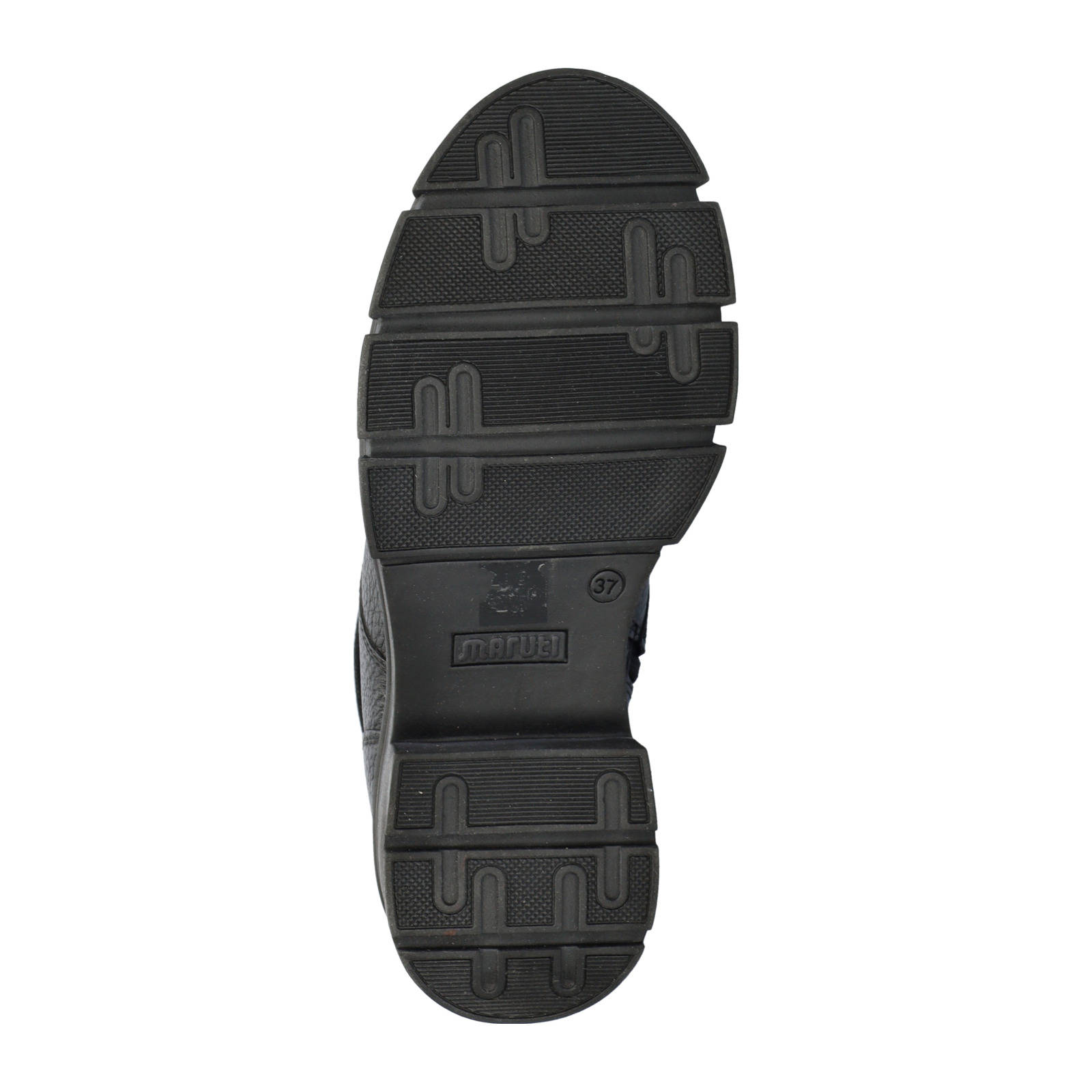 Maruti Heaven  leren veterboots zwart