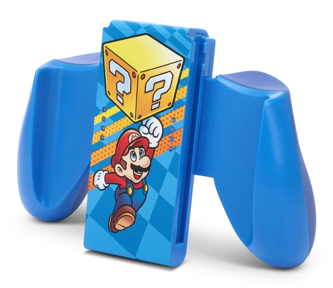 PowerA JOY-CON Comfort Grip - Mystery Block Mario /Nintendo Switch