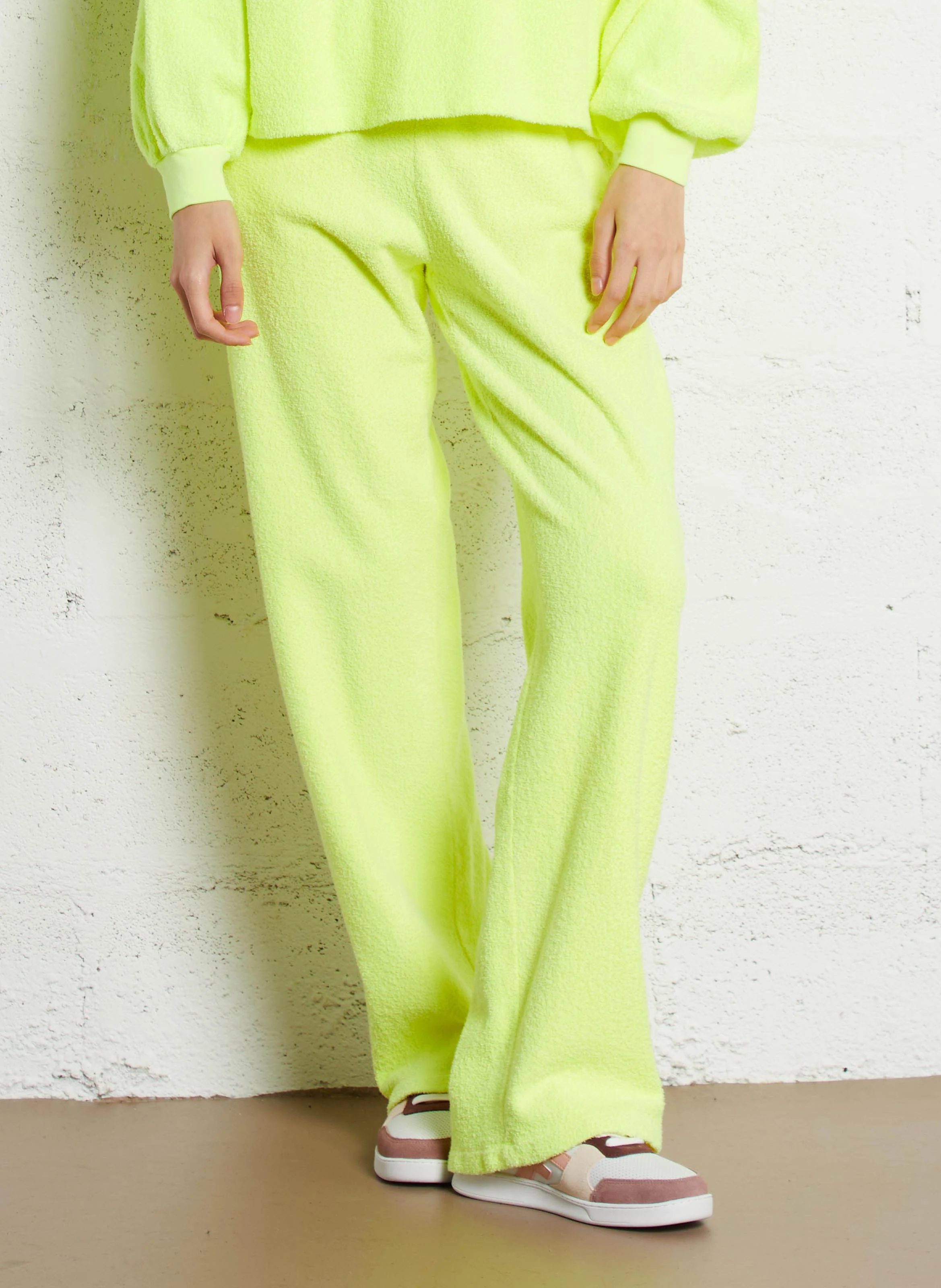 BOBYPARK - Jogging droit en coton bio | Jaune