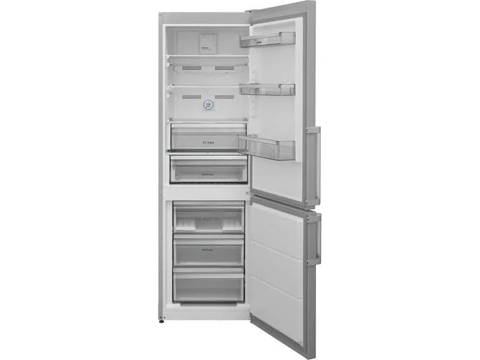 Vestfrost VCF 13186 X Fritstående Køle-/Fryseskab - Rustfrit stål