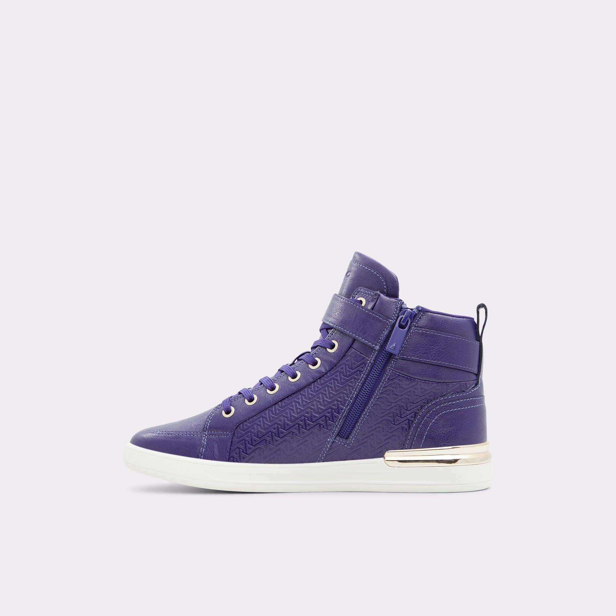 Brauerr Dark Purple Men High top