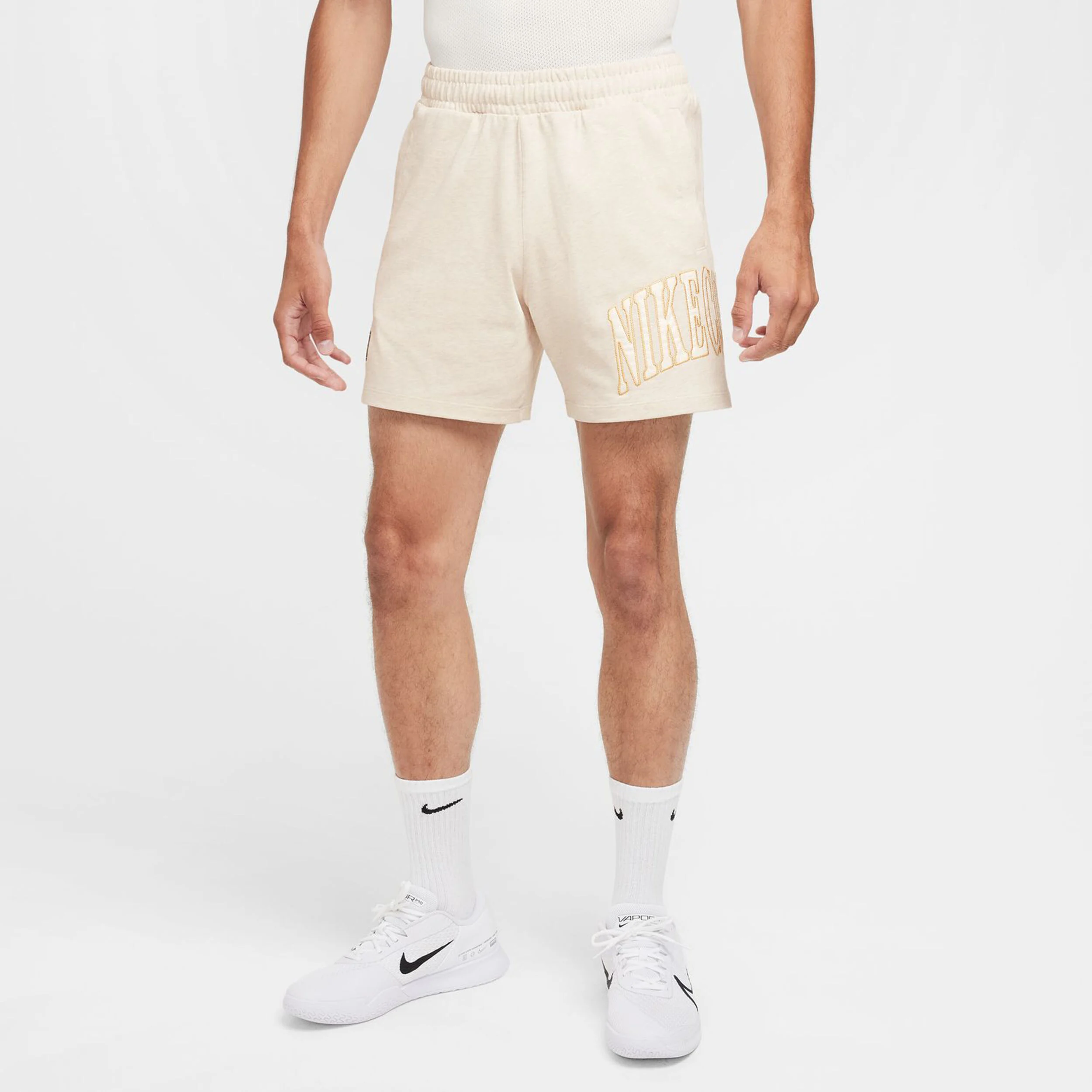 Nike Court Heritage Shorts Hommes - Crème