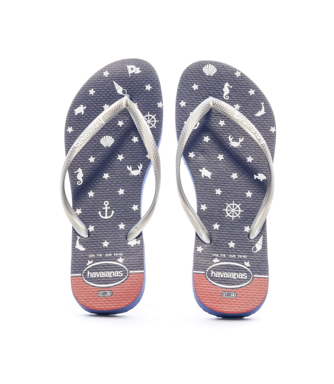 Tongs Marine Femme Havaianas Slim Nautical