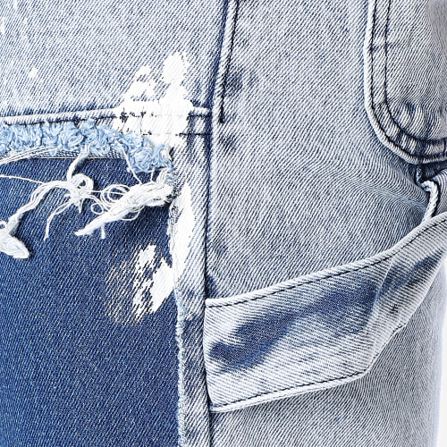 Jean Regular Bleu Wash Bleu Brut