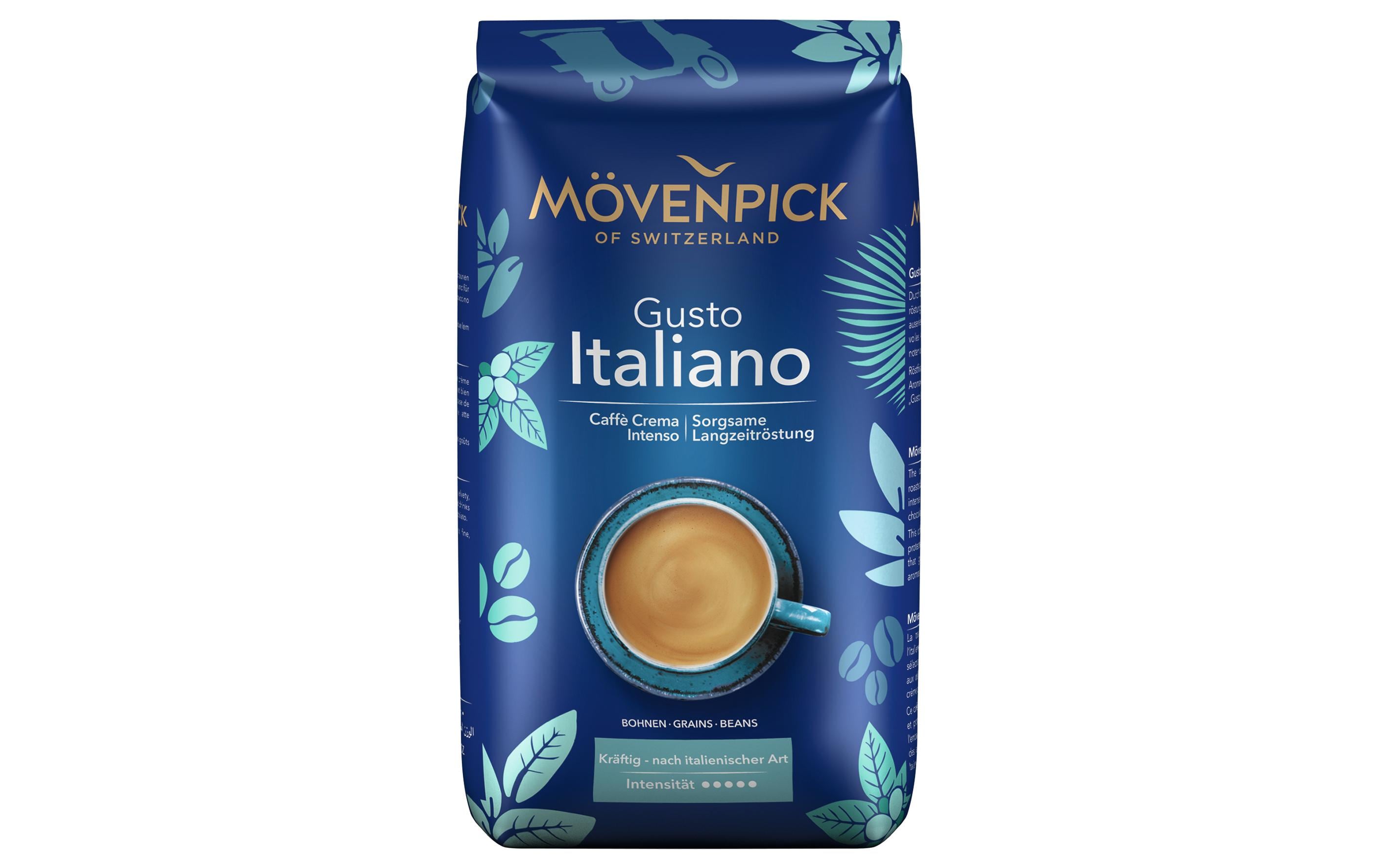Kaffeebohnen Gusto Italiano 1 kgGeröstete Kaffeebohnen