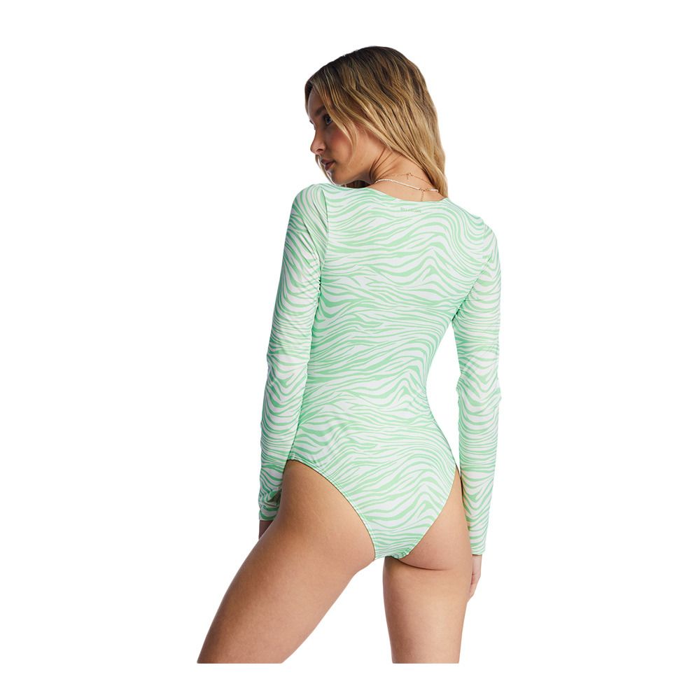 Billabong LEI LOW - Maillot de bain 1 pièce Femme lime time