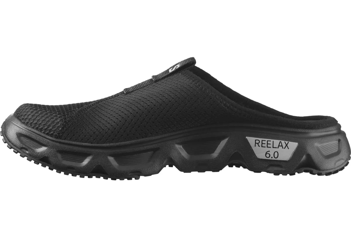 Salomon Men's Reelax Slide 6.0 Black/Black/Alloy