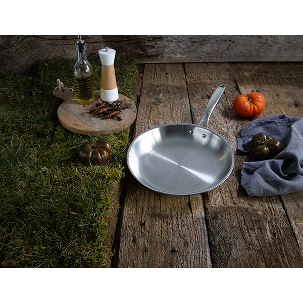 Poêle sautoir inox Castel'Pro 28 cm Cristel