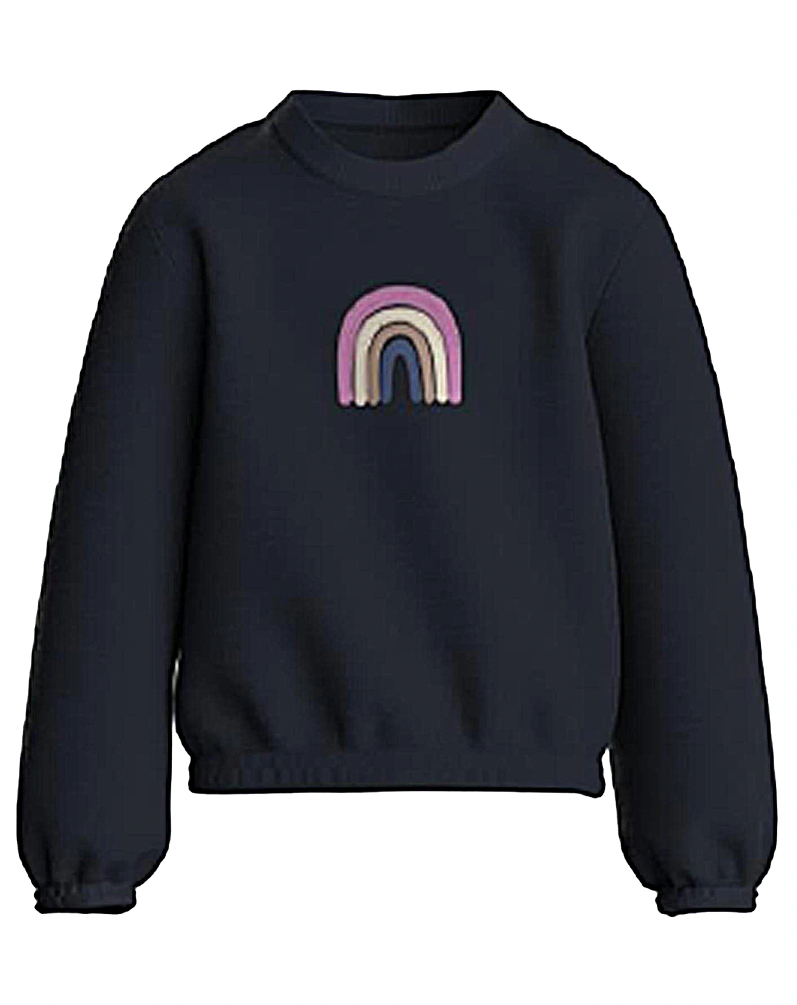 Sweatshirt NMFTRACY RAINBOW in dark sapphire