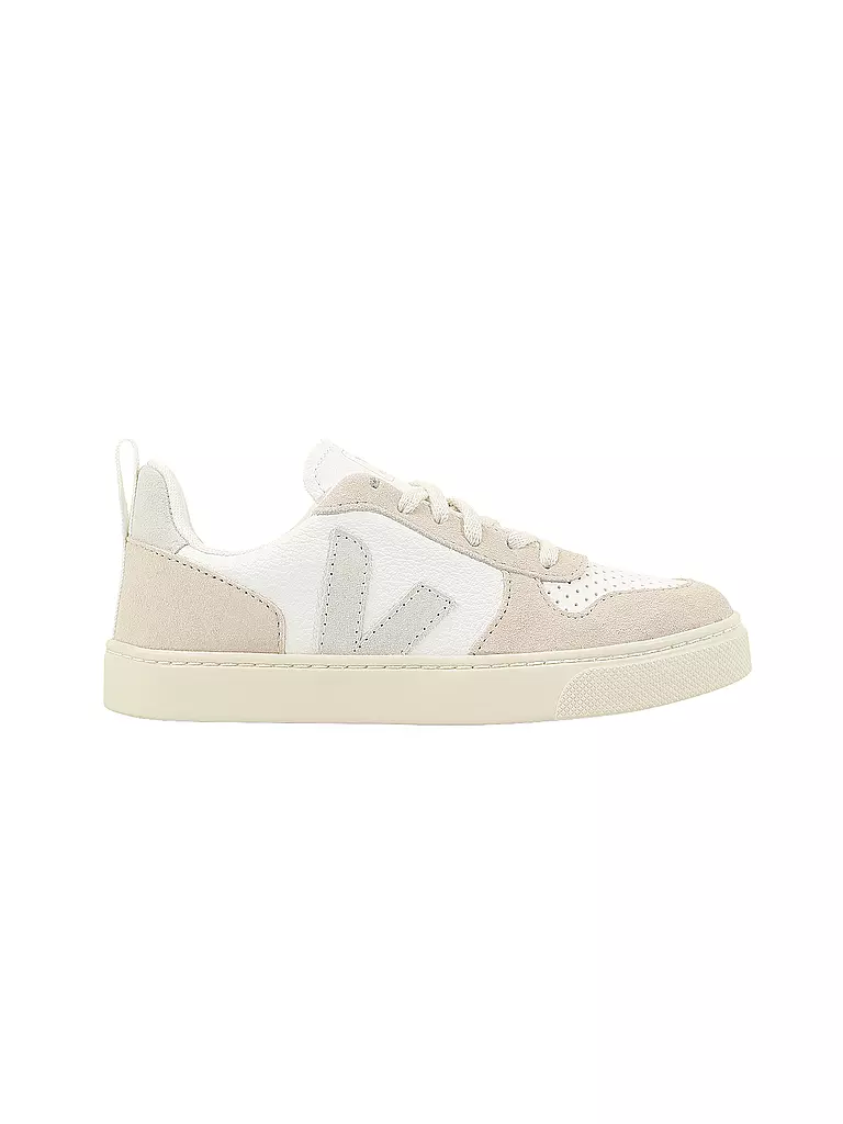 VEJA Kinder Sneaker V-10 weiss