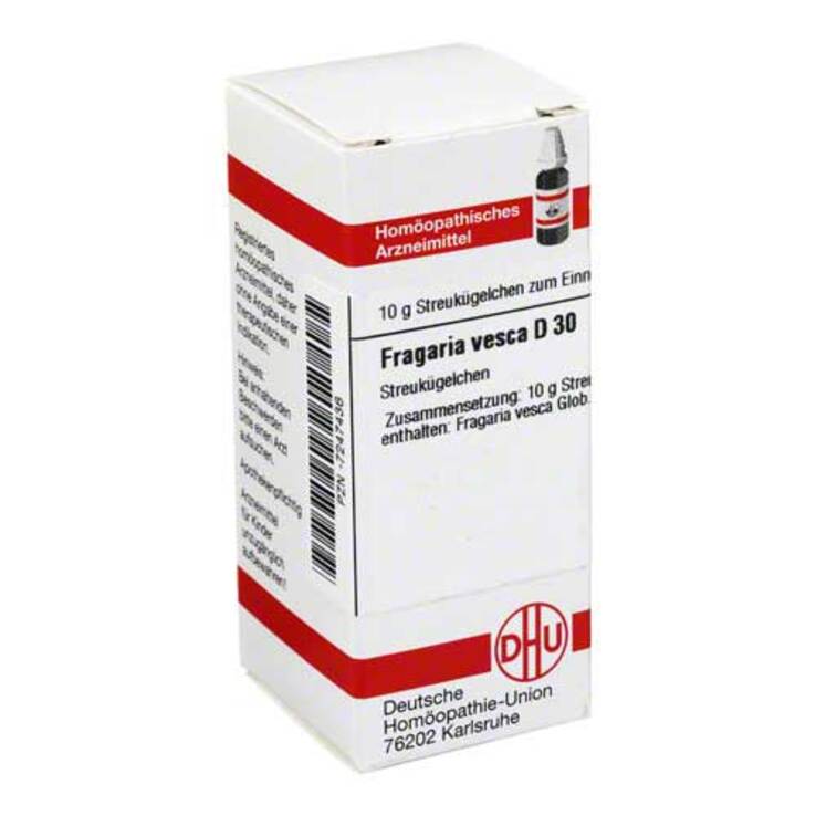 DHU Fragaria vesca D30 Globuli, 10 g