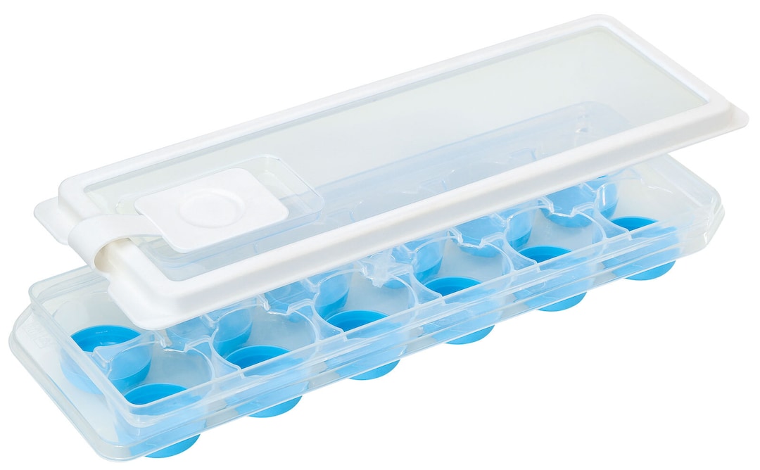 cilio Eiswürfelform RONDO PLUS Kunststoff blau/transparent