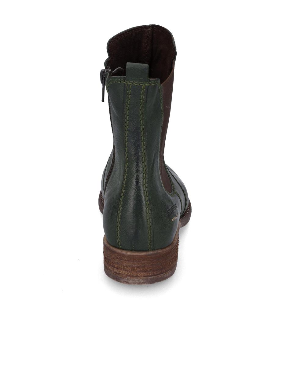 Stiefelette Sienna 80, oliv-kombi