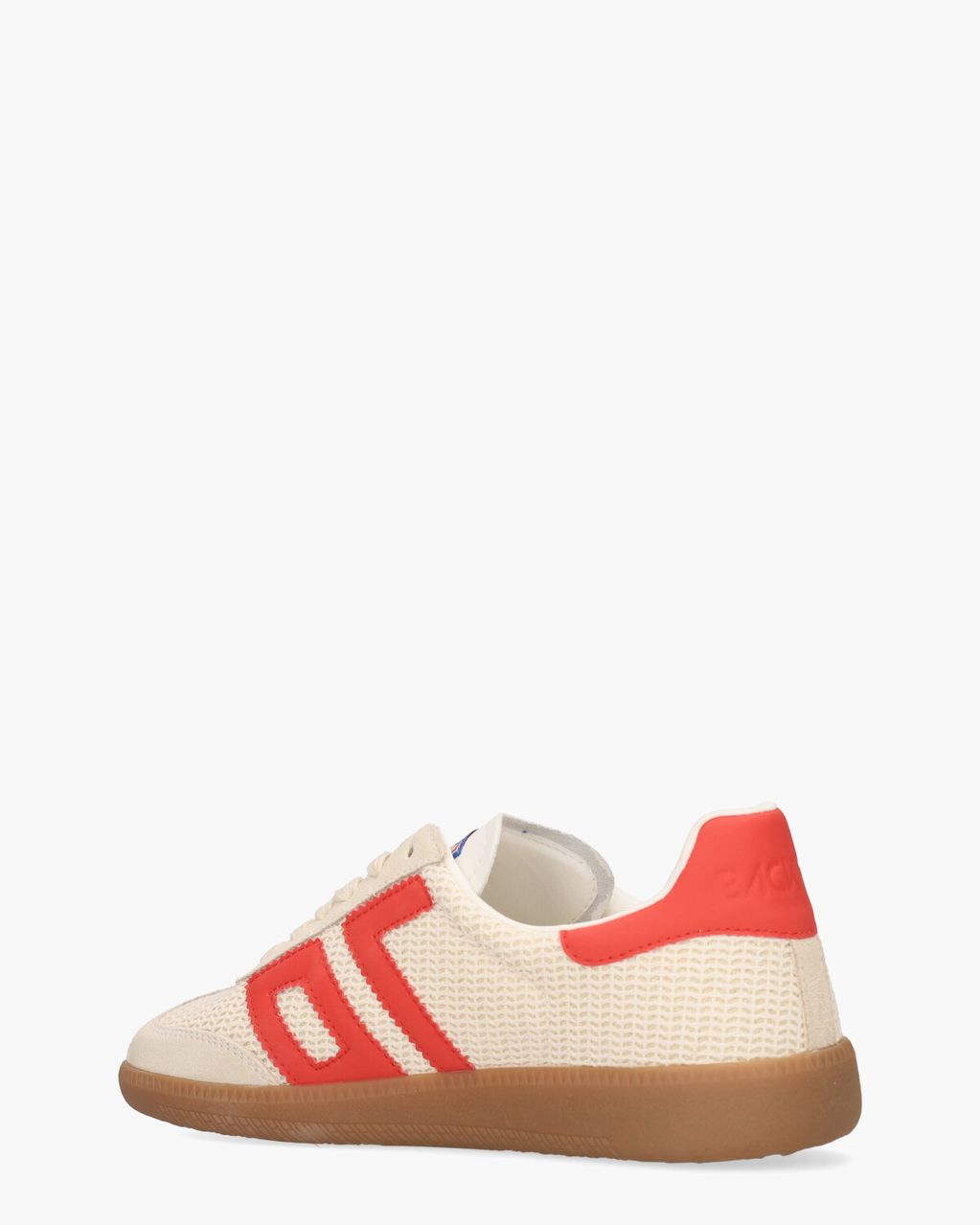 Back 70 Ghost Iuta Off-White/Rood Damessneakers
