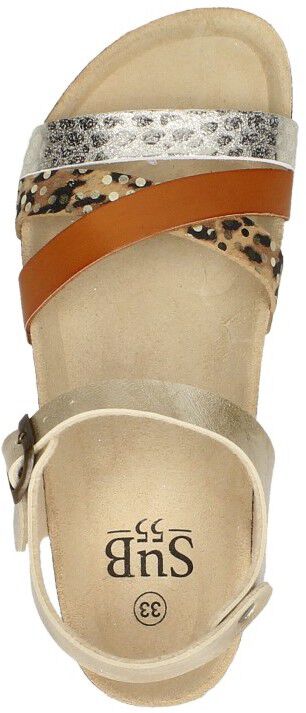 Sub55 Meisjes sandalen goudkleur