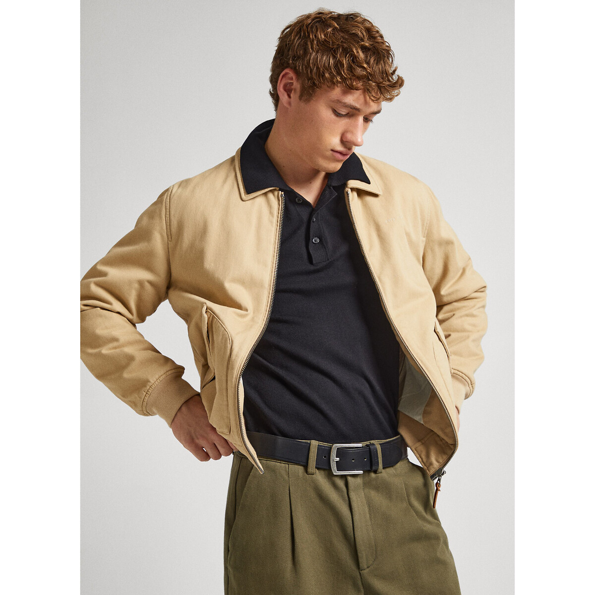 PEPE JEANS<br>Jaqueta aviador com bolsos