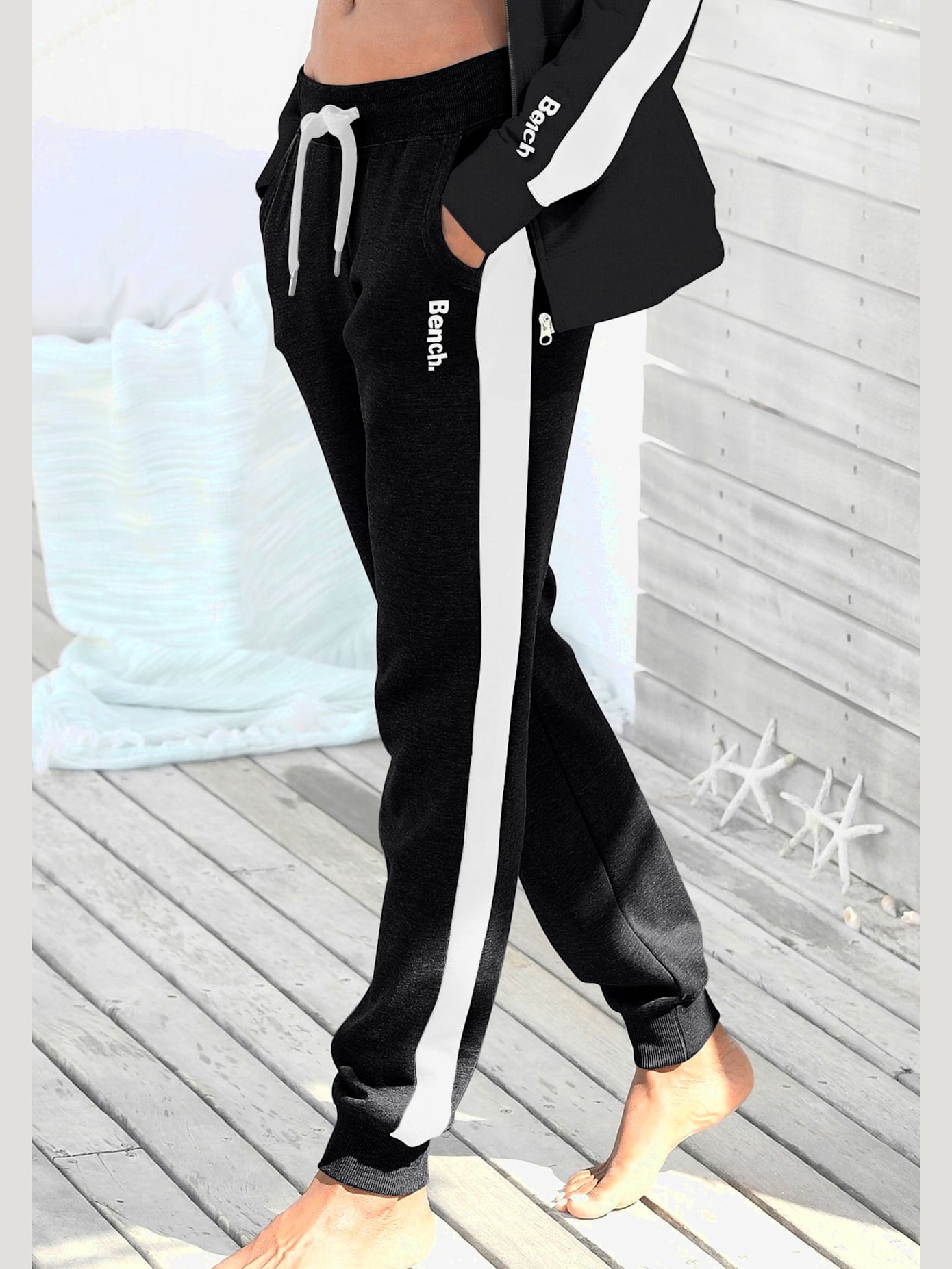 Pantalon molletonné pantalon d'intérieur sportif avec logo imprimé