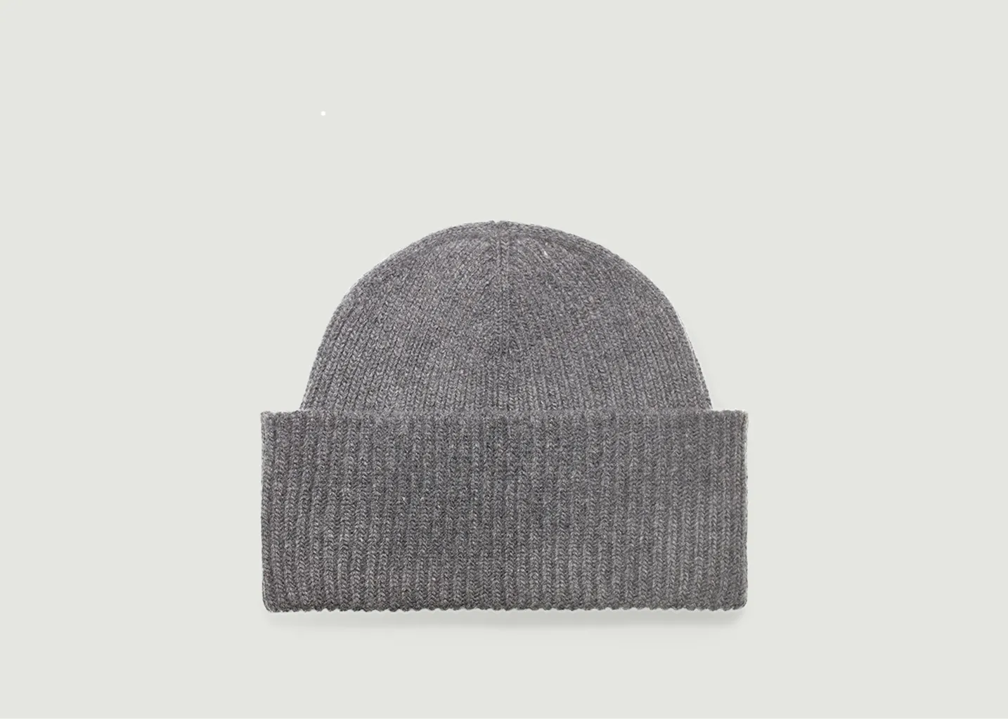 Bonnet uni en cachemire et laine recyclé Douillet