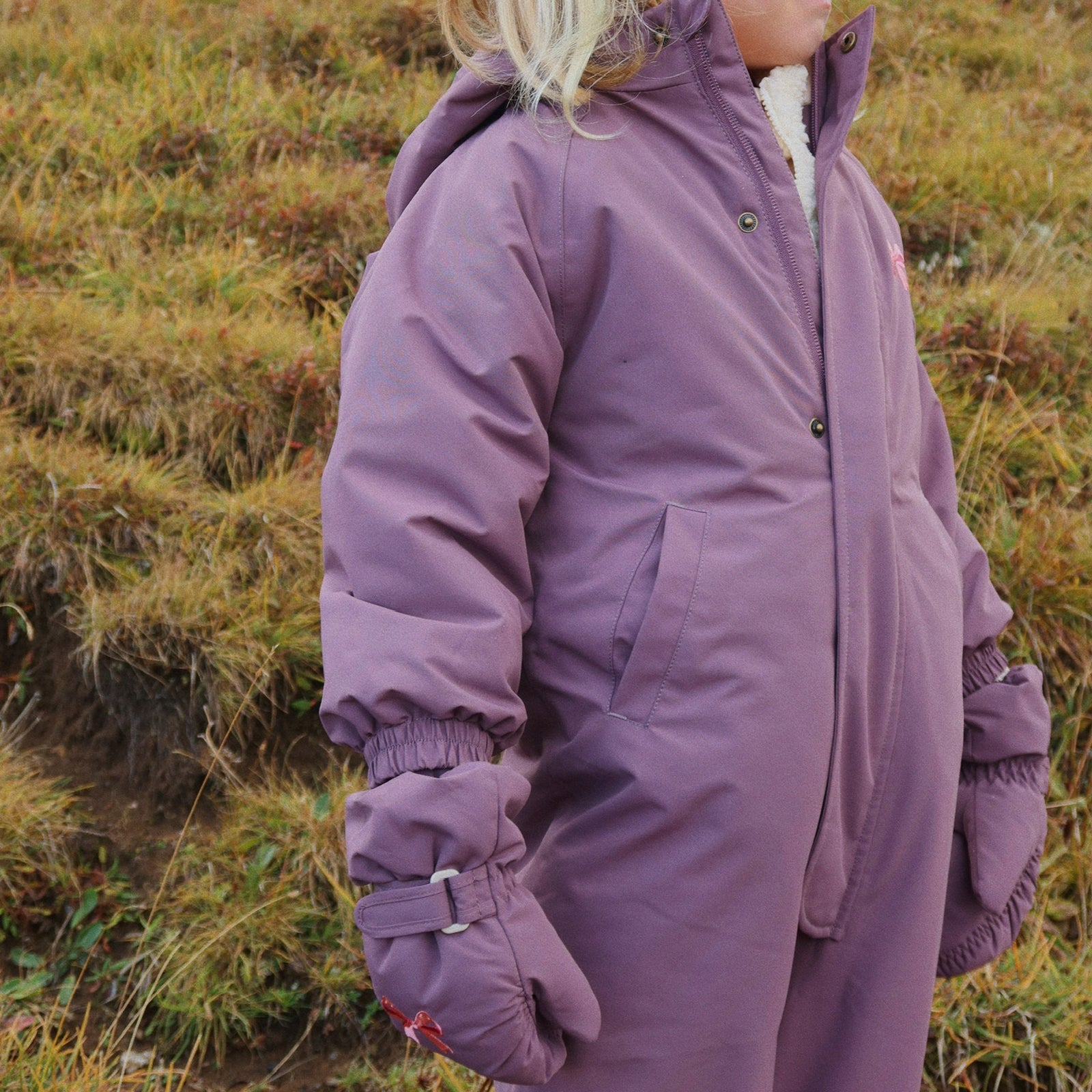 Skioverall Nohr Solid Hortensia