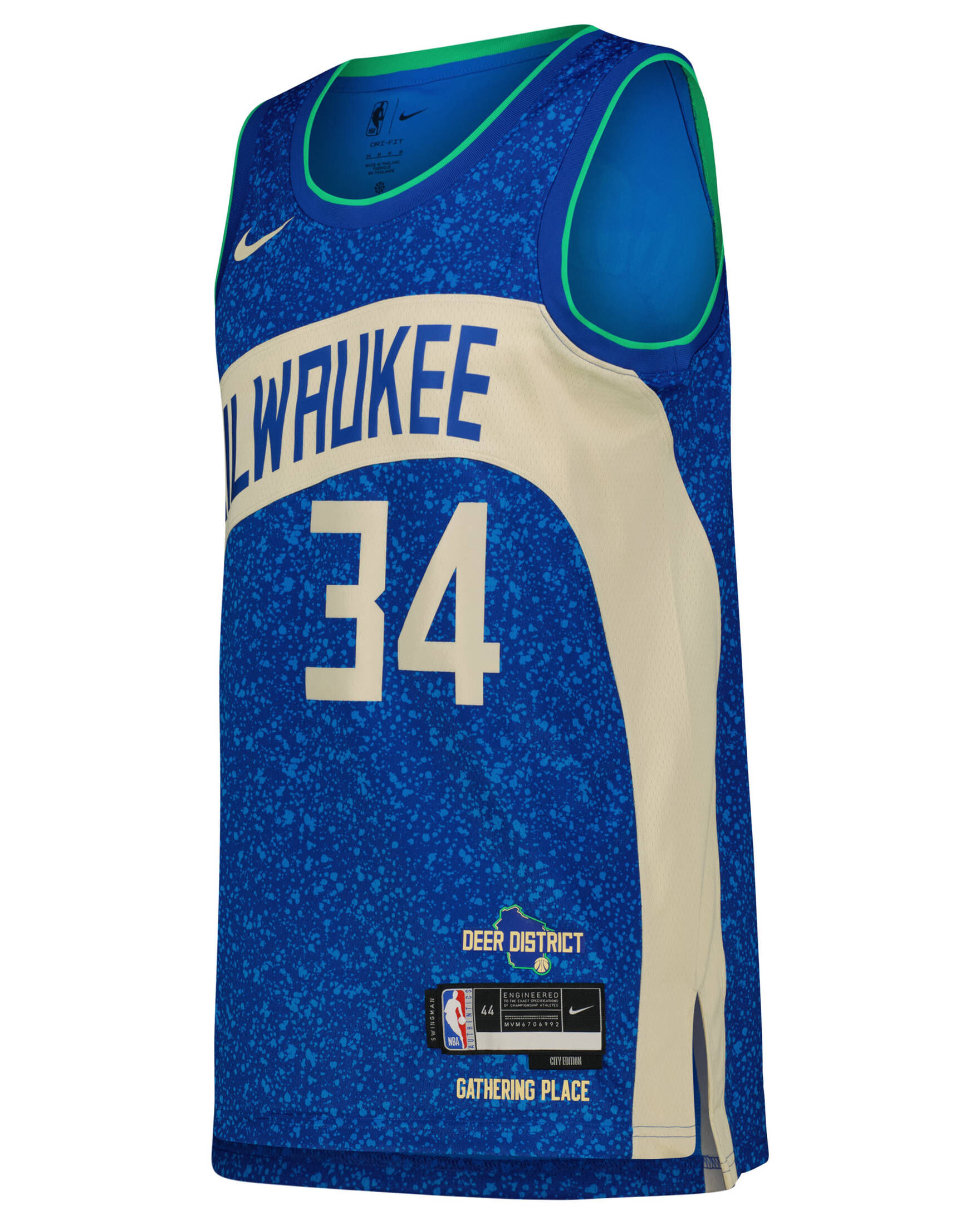 Nike| Herren Trikot NBA MILWAUKEE BUCKS ANTETOKOUNMPO