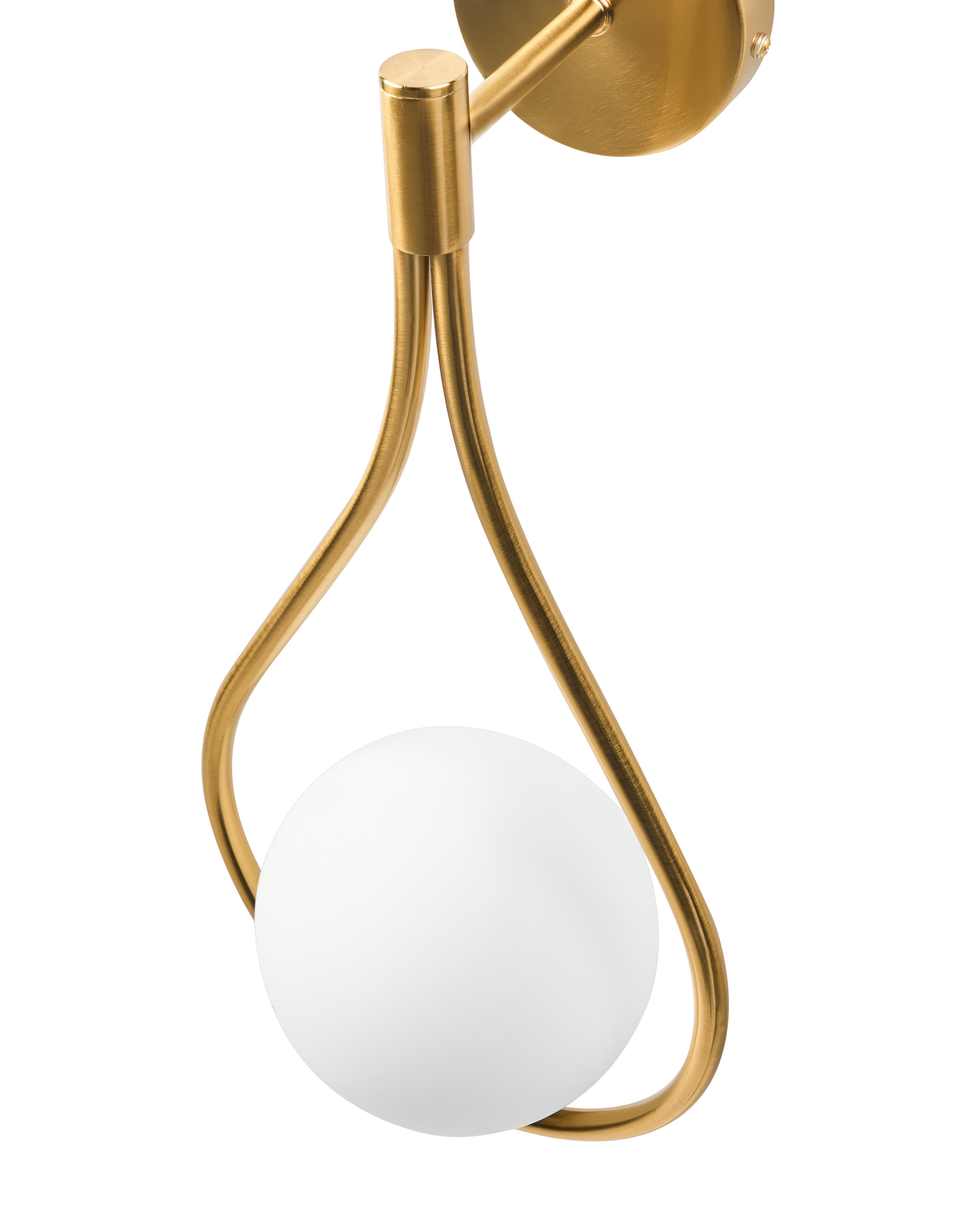 Wandlamp AUROUE Metaal Goud
