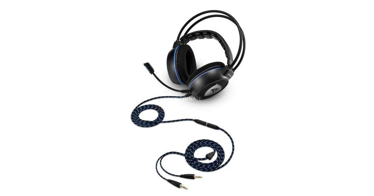 SharkoonSKILLER SGH10 on-ear gaming headset  (Zwart, Pc, PlayStation 4, PlayStation 5, Xbox Series X|S)