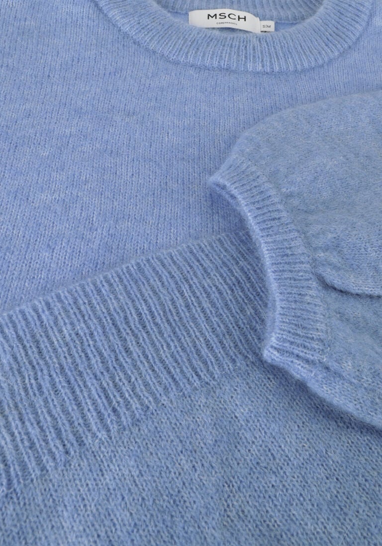 MSCH COPENHAGEN blauwe msch copenhagen trui mschpetrinelle hope 2/4 pullover