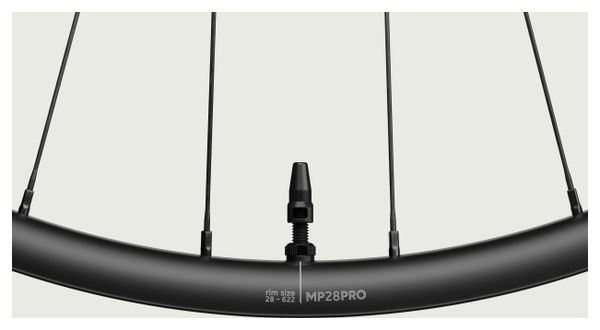 Paire de Roues Oquo Mountain Performance MP28PRO 29'' | Boost 15x110 - 12x148 mm | 6 Trous | Noir Mat
